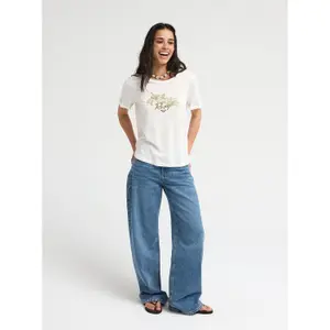 Women's T-shirt Roxy Oceanwave Regular Slub image-2