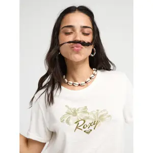 Women's T-shirt Roxy Oceanwave Regular Slub image-5