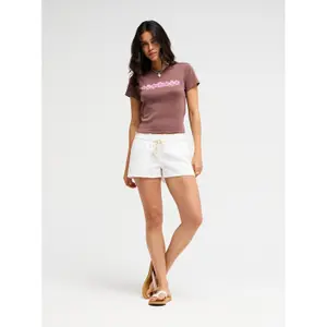 Women's crop T-shirt Roxy Beach Love image-1