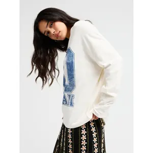 Women's oversized long sleeve T-shirt Roxy Sport Is Deep image-3