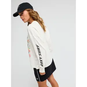 Women's oversized long sleeve T-shirt Roxy Sea Is Beautiful image-3