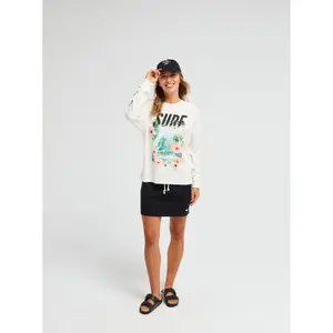 Women's oversized long sleeve T-shirt Roxy Sea Is Beautiful image-1