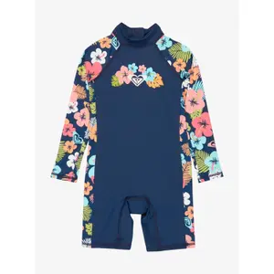 Combinaison shorty de surf fille Roxy Morning Flower image-0