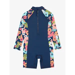 Combinaison shorty de surf fille Roxy Morning Flower image-1