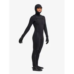 Damen Surfanzug mit Kapuze Roxy Elite Xtra Warm 5.4 mm Front-Zip image-5