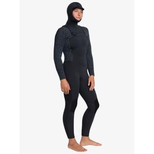 Women's hooded surf suit Roxy Swell Natural 5.4 mm Front-Zip image-1