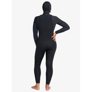 Women's hooded surf suit Roxy Swell Natural 5.4 mm Front-Zip image-4