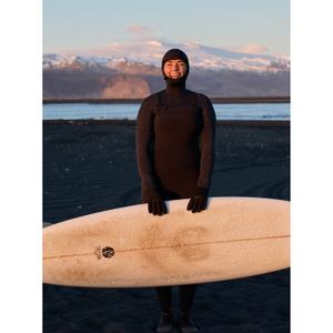 Women's hooded surf suit Roxy Swell Natural 5.4 mm Front-Zip image-5
