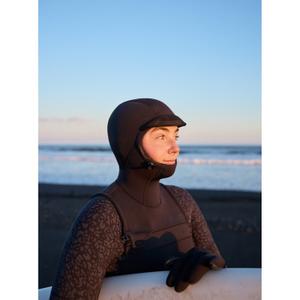 Women's hooded surf suit Roxy Swell Natural 5.4 mm Front-Zip image-6