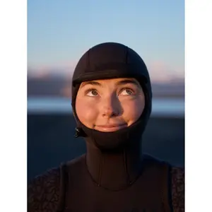 Women's hooded surf suit Roxy Swell Natural 5.4 mm Front-Zip image-6