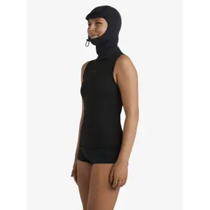 Women's hooded surf top Roxy 2 mm Swell Natural Back-Zip image-3