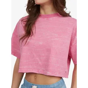 T-shirt femme Roxy Washed Waves Cot2 image-6