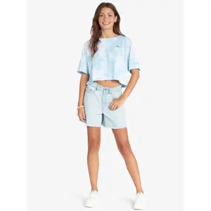 T-shirt femme Roxy Happy Palms Dstf image-4