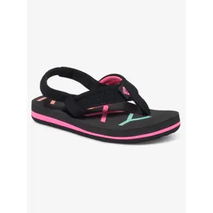 Baby girl flip-flops Roxy VIsta III image-1