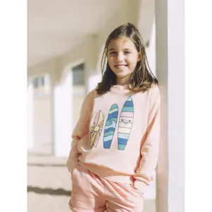 Sweatshirt girl Roxy Oh Happy Day B image-3