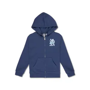 Girl's zip-up hoodie Roxy Surf Feeling Brushed image-0
