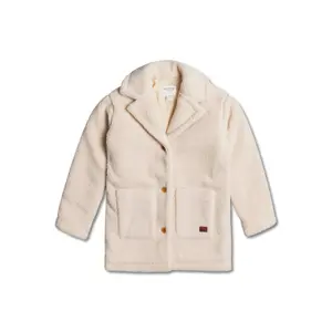 Girl's sherpa coat Roxy Runaway Baby image-0