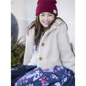 Girl's sherpa coat Roxy Runaway Baby image-3