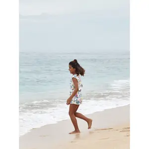 Girl's printed jumpsuit Roxy Big Memories image-4
