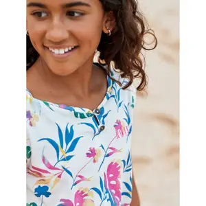 Girl's printed jumpsuit Roxy Big Memories image-5