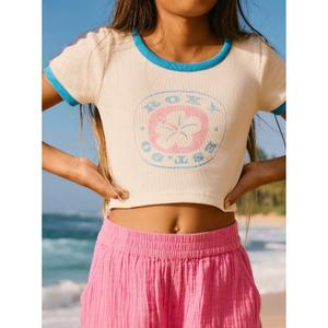 T-shirt fille Roxy Hey Yeah Yeah image-5