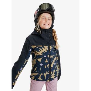 Girls' snowboard jacket Roxy Free Jet Block image-2