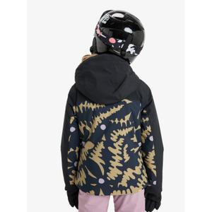 Girls' snowboard jacket Roxy Free Jet Block image-4