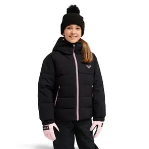 Kurtka snowboardowa dla dziewczynki Roxy Snowyhill Puffy image-1