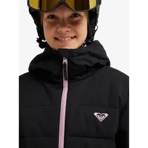 Kurtka snowboardowa dla dziewczynki Roxy Snowyhill Puffy image-3