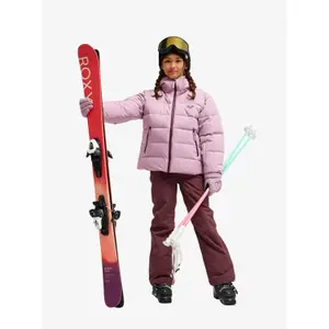 Kurtka snowboardowa dla dziewczynki Roxy Snowyhill Puffy image-5