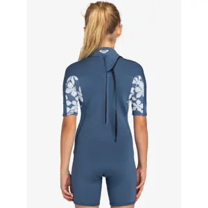 Fato de banho curto de surf para menina Roxy 2 mm Swell Series Back-Zip image-5
