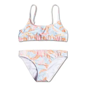 2-piece swimsuit for girls Roxy Good Romance image-0