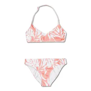 2-piece swimsuit for girls Roxy Flowers Addict Tri image-0