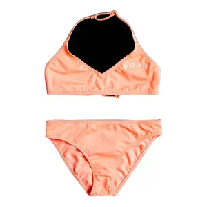 Zweiteiliger Badeanzug für Mädchen Roxy Just Good Vibes