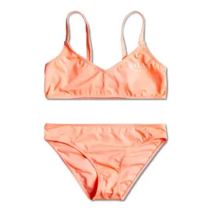 2-piece swimsuit for girls Roxy Just Good Vibes Athletic Tri image-0