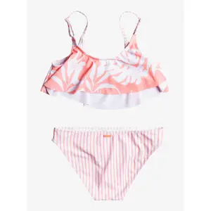 2-piece swimsuit for girls Roxy Flowers Addict Flutter image-1