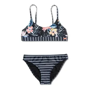 2-piece swimsuit for girls Roxy Flowers Addict image-0