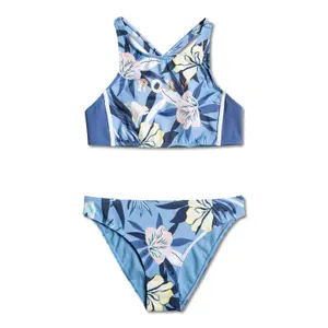 Girl's 2-piece swimsuit Roxy Roxy Sporty Spirit Croptop Set image-0