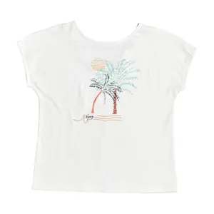 Girl's T-shirt Roxy Story Goes A image-0