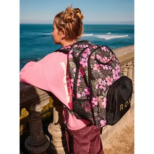 Women's backpack Roxy Shadow Swell Printed image-3