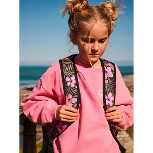 Women's backpack Roxy Shadow Swell Printed image-5