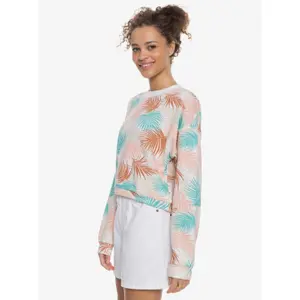 Sweatshirt court femme Roxy Off To The Beach image-3