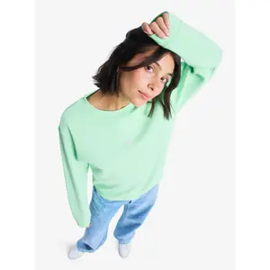 Sweatshirt woman Roxy Surf Stoked Crew Brushed Vint image-1