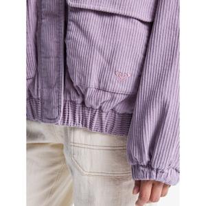 Kurtka oversize z weluru damska Roxy Slow Song Ii image-3