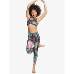 Brassière de sport femme Roxy Tropic Sky Printed image-4