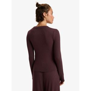 T-shirt manches longues femme Roxy Rise & Vibe New Rib image-3