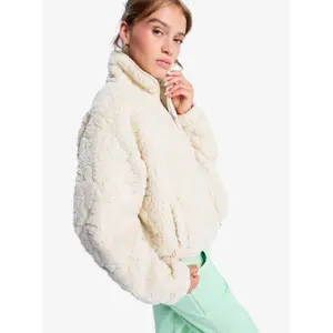 Polaire com fecho mulher Roxy Blurry Cloud image-2