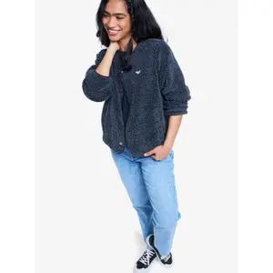 Sudadera de mujer con botones Roxy Iconic Town image-2