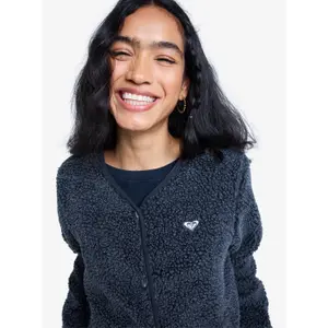 Sudadera de mujer con botones Roxy Iconic Town image-6