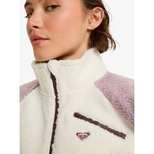 Women's fleece Roxy Waves Of Warmth Colorblock image-4